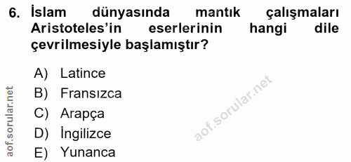 Soru 6