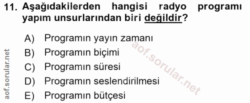 Soru 11