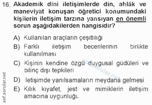 Soru 16