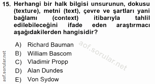 Soru 15
