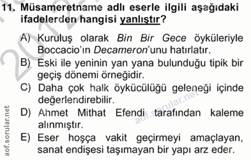 Soru 11