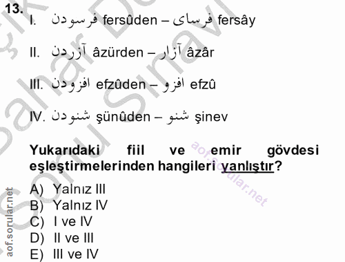 Soru 13