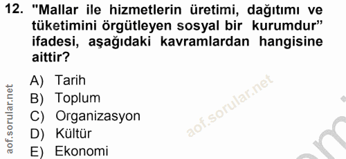 Soru 12