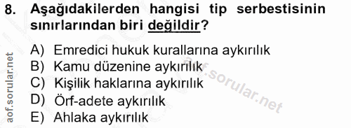 Soru 8