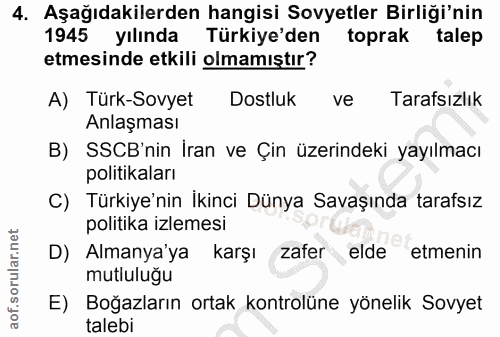 Soru 4
