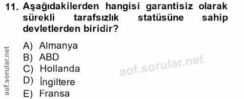 Soru 11