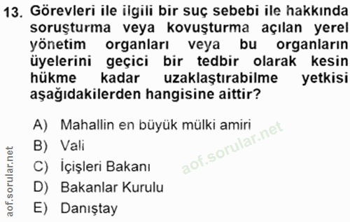 Soru 13