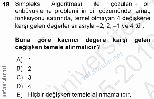 Soru 18