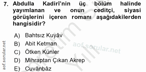 Soru 7