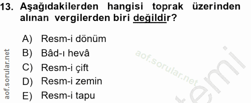 Soru 13