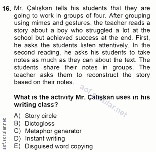 Soru 16
