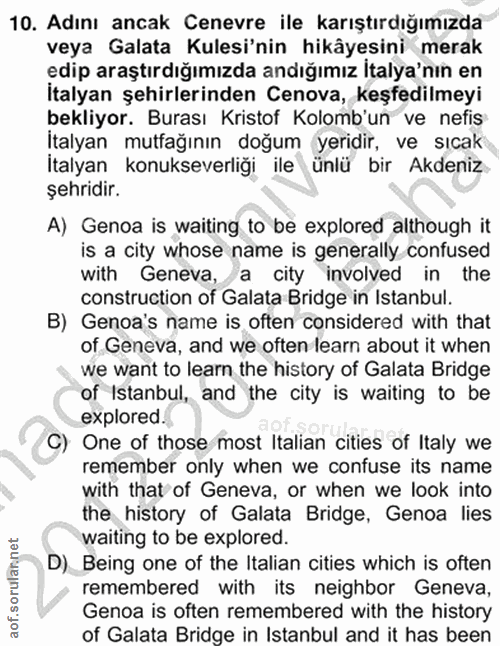 Soru 10