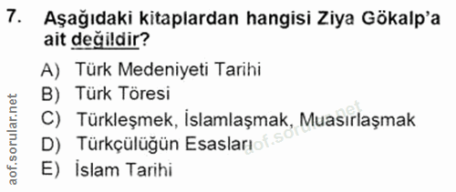 Soru 7