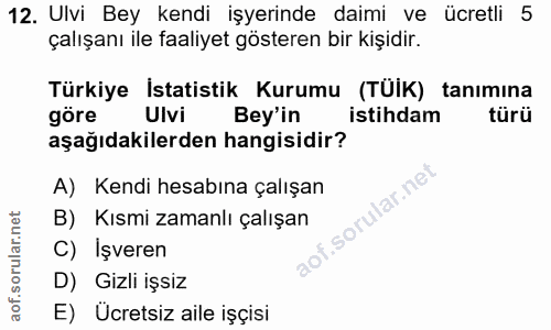 Soru 12