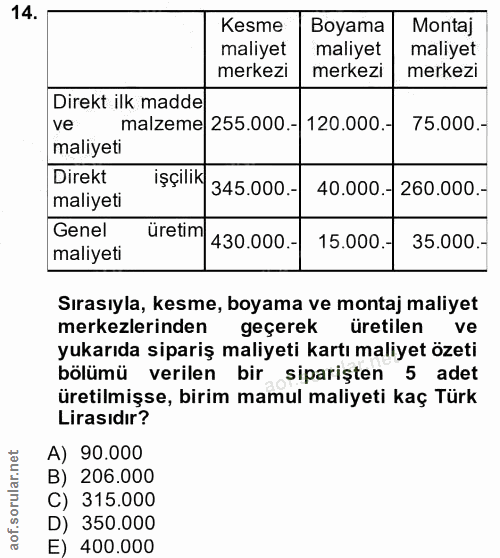 Soru 14