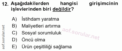 Soru 12