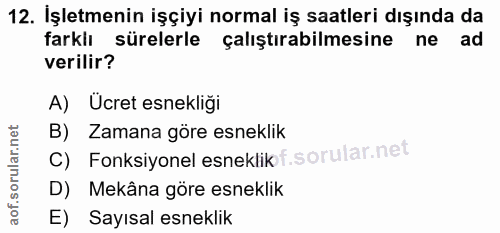 Soru 12