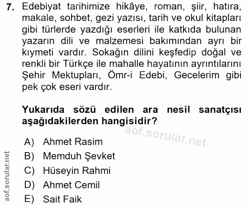 Soru 7