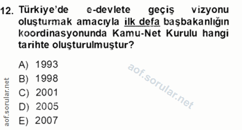 Soru 12