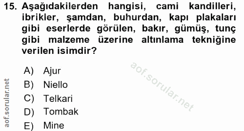 Soru 15