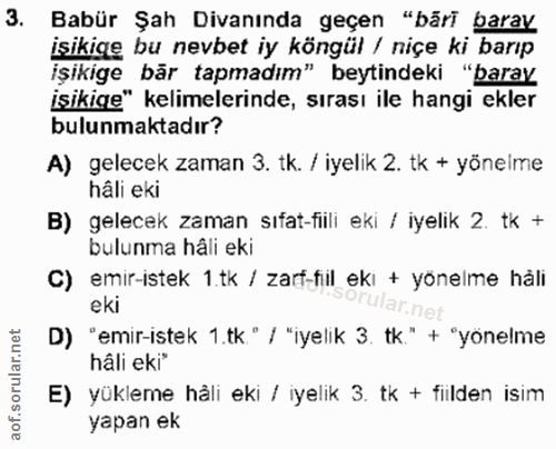 Soru 3