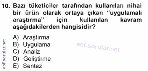 Soru 10