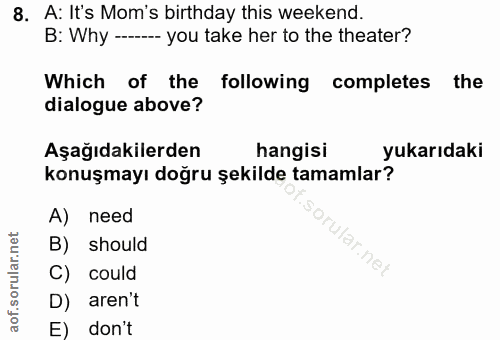 Soru 8