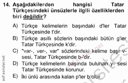 Soru 14