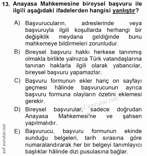 Soru 13