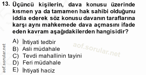 Soru 13