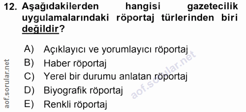 Soru 12