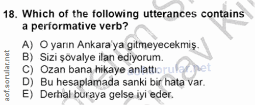 Soru 18