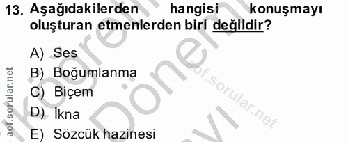 Soru 13