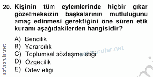 Soru 20
