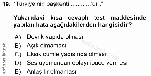Soru 19