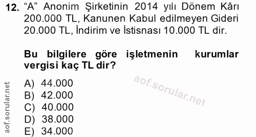 Soru 12