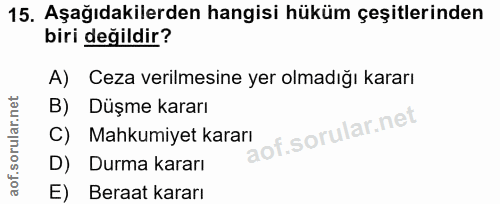 Soru 15