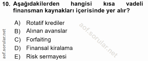 Soru 10