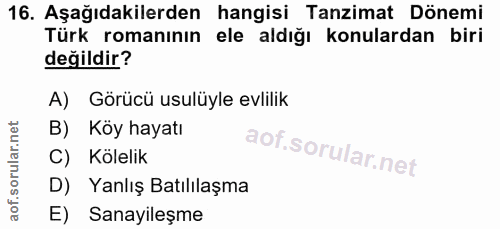 Soru 16