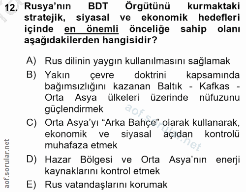 Soru 12
