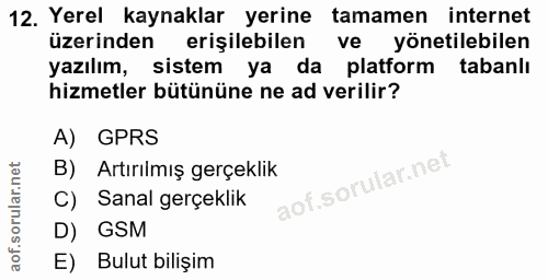 Soru 12