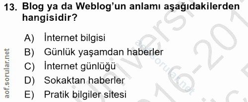Soru 13