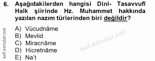 Soru 6