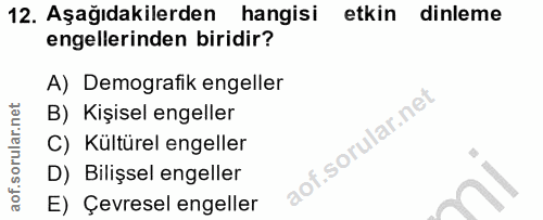 Soru 12