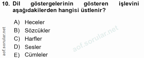 Soru 10
