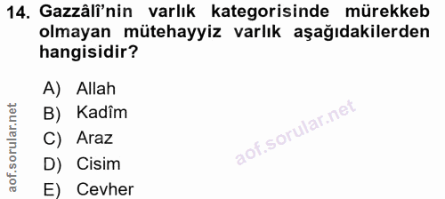 Soru 14