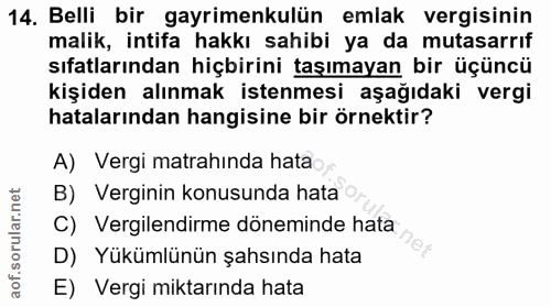 Soru 14