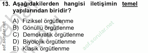 Soru 13
