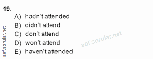 Soru 19