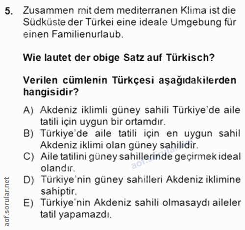 Soru 5